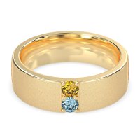 7mm Men's Sandblast Finish Band