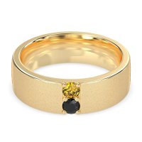 7mm Men's Sandblast Finish Band