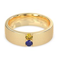 7mm Men's Sandblast Finish Band