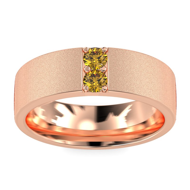 7mm Men's Sandblast Finish Band