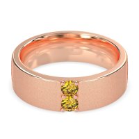 7mm Men's Sandblast Finish Band