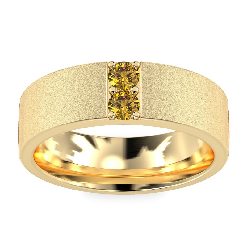 7mm Men's Sandblast Finish Band