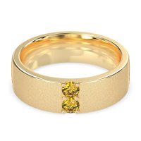 7mm Men's Sandblast Finish Band