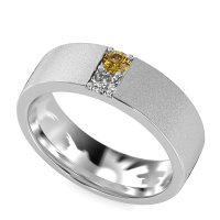 7mm Men's Sandblast Finish Band