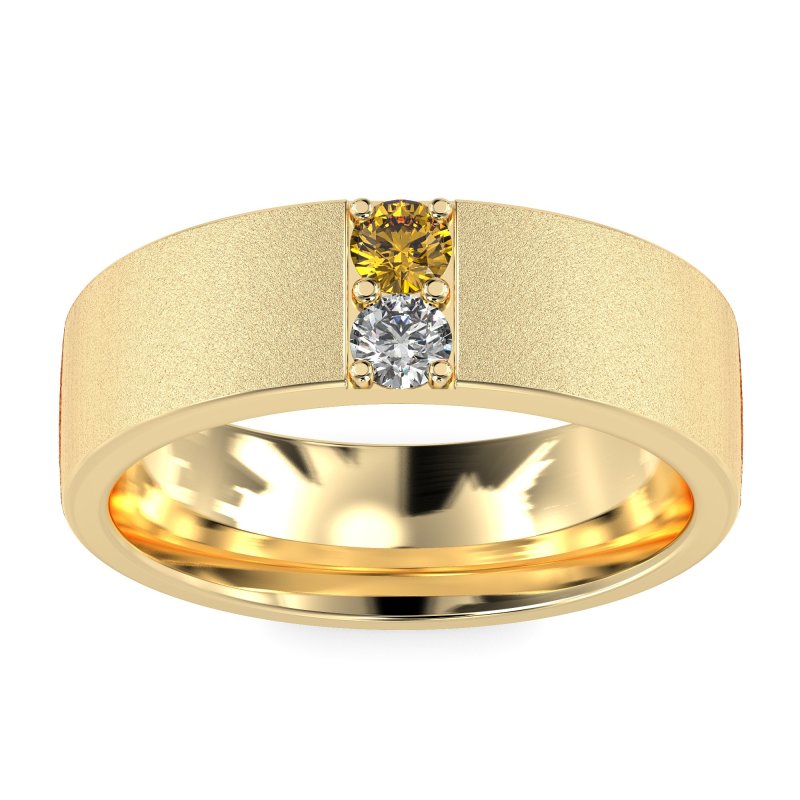 7mm Men's Sandblast Finish Band