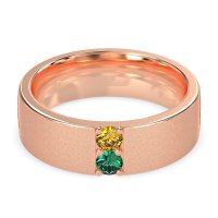 7mm Men's Sandblast Finish Band