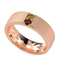 7mm Men's Sandblast Finish Band