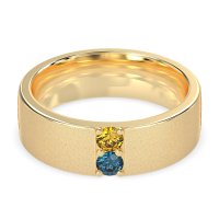 7mm Men's Sandblast Finish Band