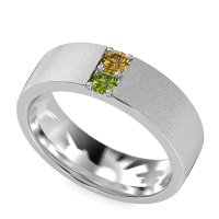 7mm Men's Sandblast Finish Band