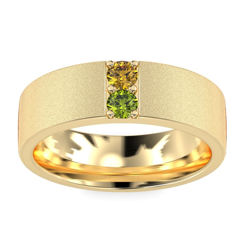 7mm Men's Sandblast Finish Band