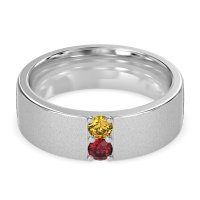 7mm Men's Sandblast Finish Band