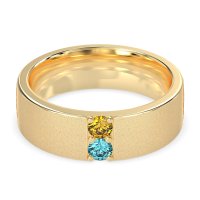 7mm Men's Sandblast Finish Band