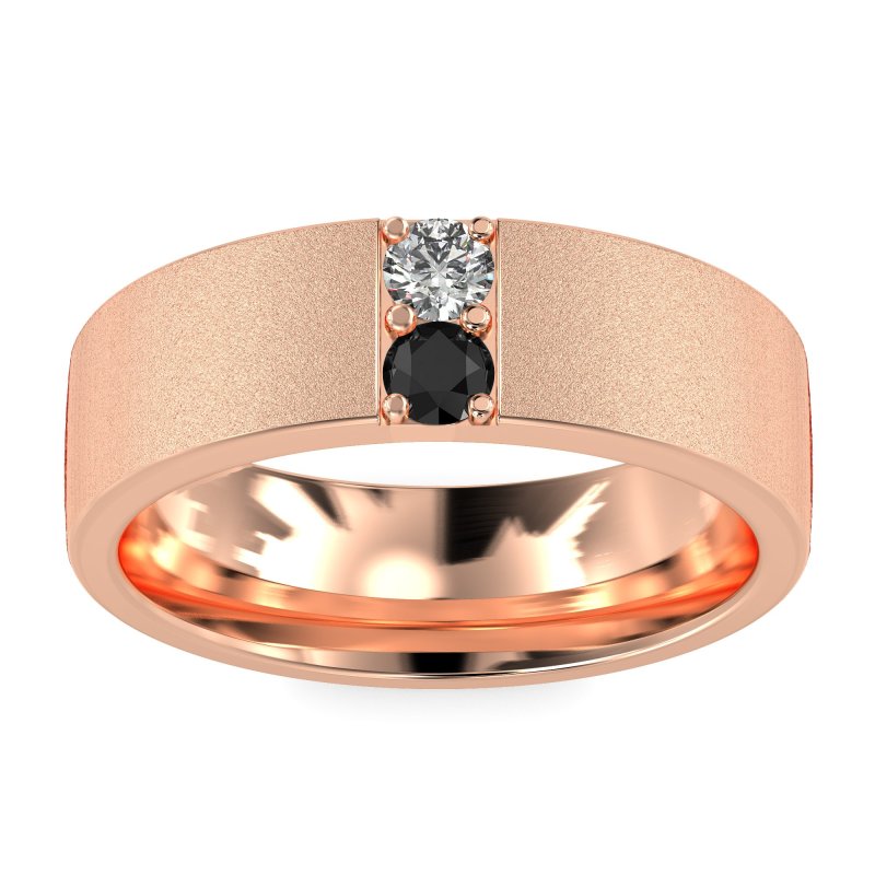 7mm Men's Sandblast Finish Band