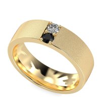 7mm Men's Sandblast Finish Band