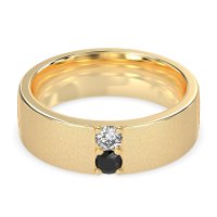 7mm Men's Sandblast Finish Band
