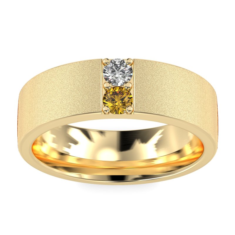 7mm Men's Sandblast Finish Band