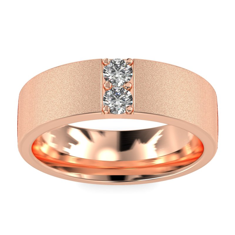 7mm Men's Sandblast Finish Band