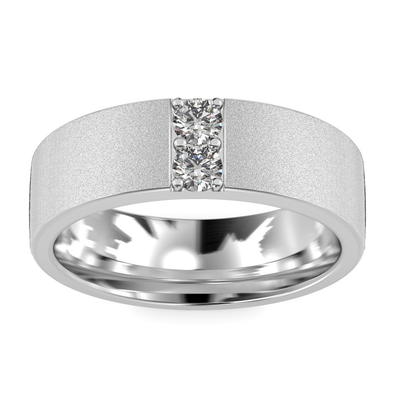 7mm Men's Sandblast Finish Band