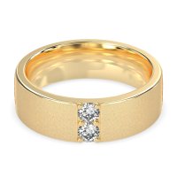 7mm Men's Sandblast Finish Band