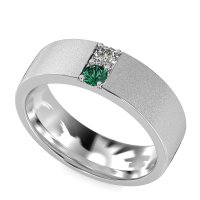 7mm Men's Sandblast Finish Band