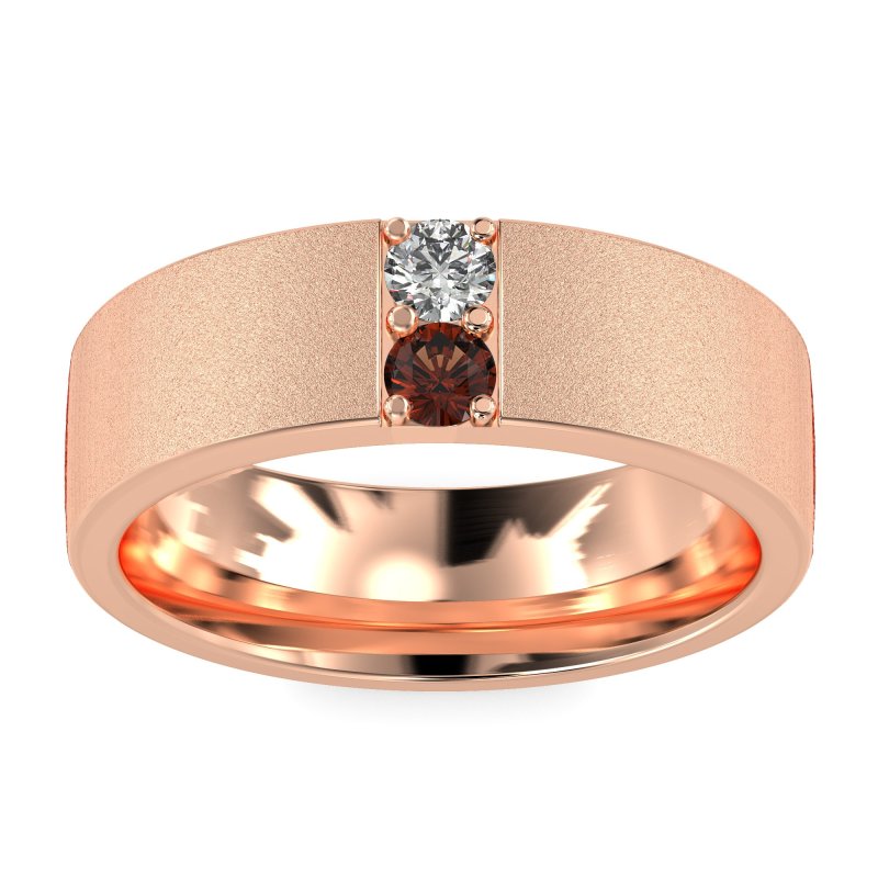 7mm Men's Sandblast Finish Band