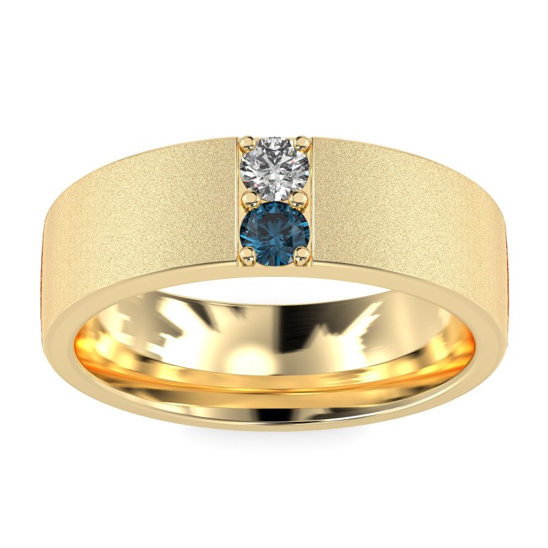 7mm Men's Sandblast Finish Band