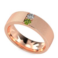 7mm Men's Sandblast Finish Band