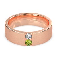 7mm Men's Sandblast Finish Band