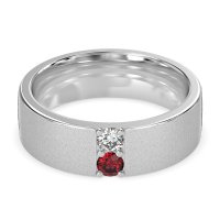 7mm Men's Sandblast Finish Band