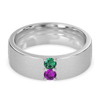 7mm Men's Sandblast Finish Band