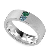 7mm Men's Sandblast Finish Band
