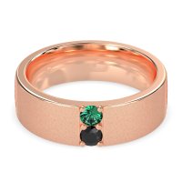 7mm Men's Sandblast Finish Band
