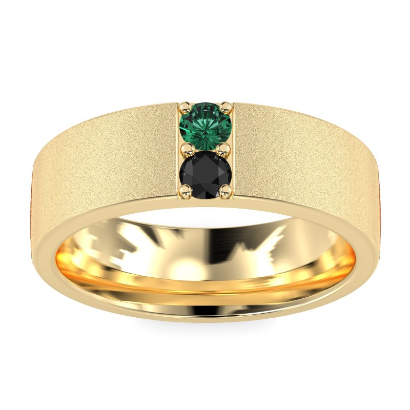 7mm Men's Sandblast Finish Band