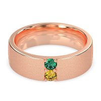 7mm Men's Sandblast Finish Band