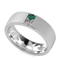 7mm Men's Sandblast Finish Band