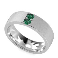 7mm Men's Sandblast Finish Band