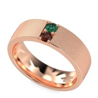 7mm Men's Sandblast Finish Band