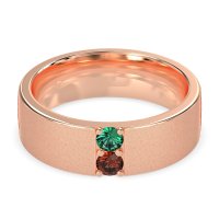 7mm Men's Sandblast Finish Band