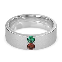 7mm Men's Sandblast Finish Band