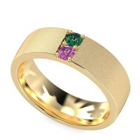 7mm Men's Sandblast Finish Band