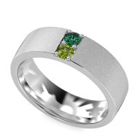 7mm Men's Sandblast Finish Band