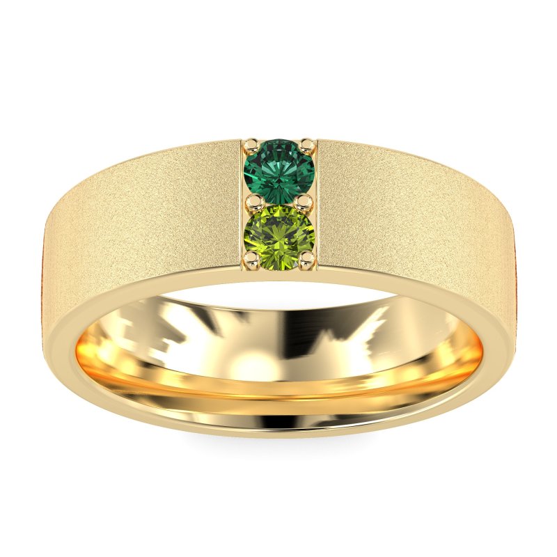 7mm Men's Sandblast Finish Band