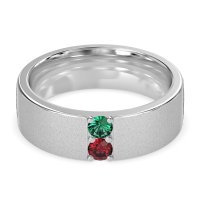 7mm Men's Sandblast Finish Band