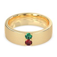 7mm Men's Sandblast Finish Band