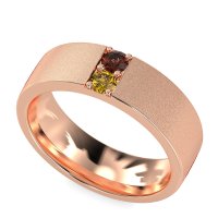 7mm Men's Sandblast Finish Band