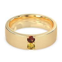 7mm Men's Sandblast Finish Band