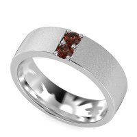 7mm Men's Sandblast Finish Band