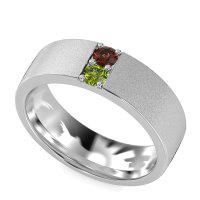 7mm Men's Sandblast Finish Band