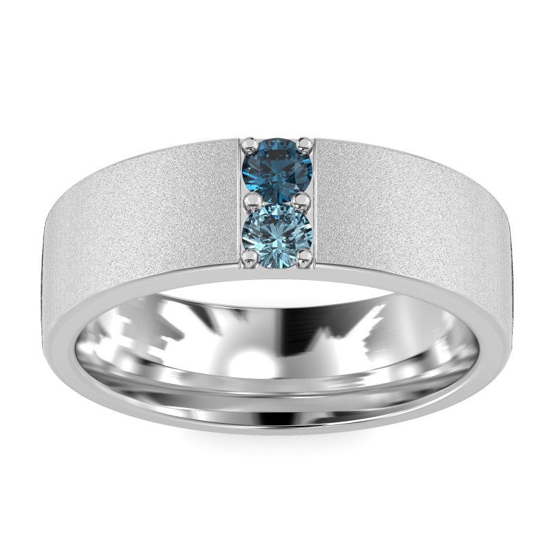 7mm Men's Sandblast Finish Band
