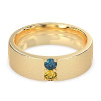 7mm Men's Sandblast Finish Band